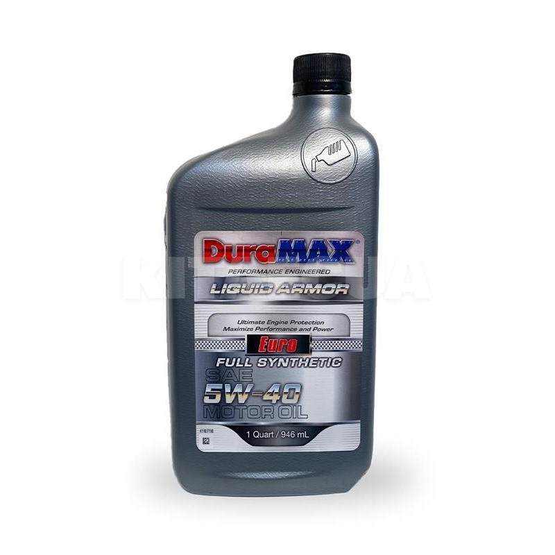 Масло моторне синтетичне 0.946л 5W40 EURO DuraMAX (950250540001401)