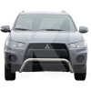 Кенгурятник WT007 Mitsubishi Outlander 2006-2012 нержавіюча сталь CAN (dd22569)