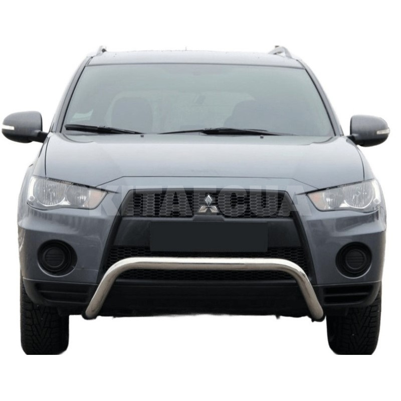 Кенгурятник WT007 Mitsubishi Outlander 2006-2012 нержавіюча сталь CAN (dd22569) - 3