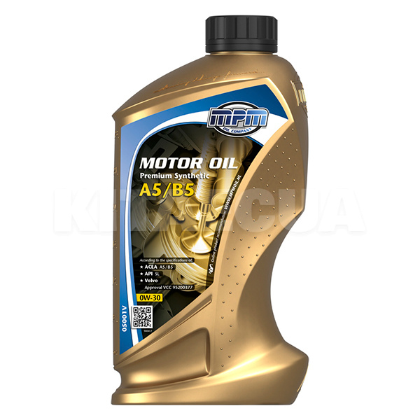 Масло моторне синтетичне 1л 0W-30 A5/B5 MPM (MPM_05001V)