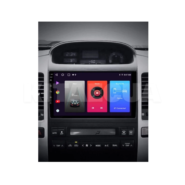 Штатна магнітола F9216 2+32 Gb 9" Toyota Land Cruiser Prado 2002-2009 (F1) (A) SIGMA4car (30594) - 2