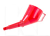 Лейка пластиковая красная VITOL (maxi plast)