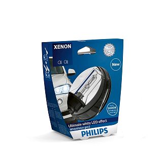 Ксеноновая лампа D1S 35W 85V (PK32d-2) S1 White Vision gen2 PHILIPS