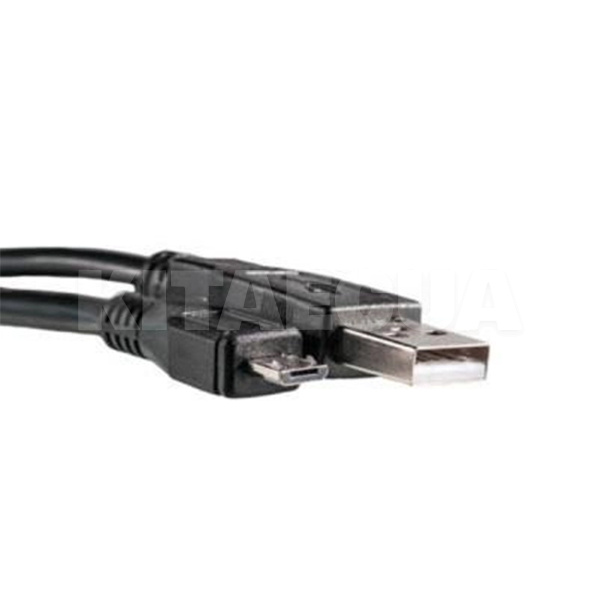 Кабель USB microUSB 1.5м чорний PowerPlant (KD00AS1243)