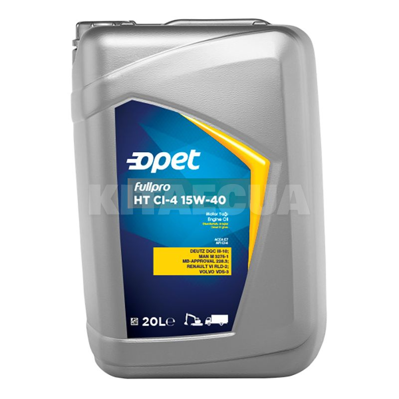 Олія моторна мінеральна 20л 15W-40 FullPro HT CI-4 OPET (601215414)