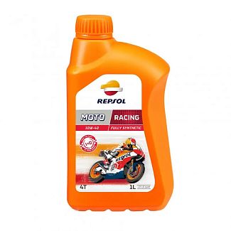 Моторна олія синтетична 1л 10W-40 MOTO Racing 4T REPSOL