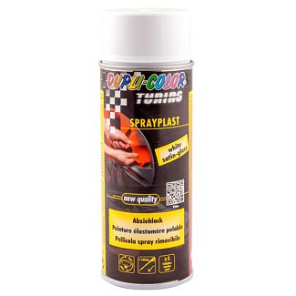 Краска "жидкая резина" 400мл белая 2+1 Dupli Color