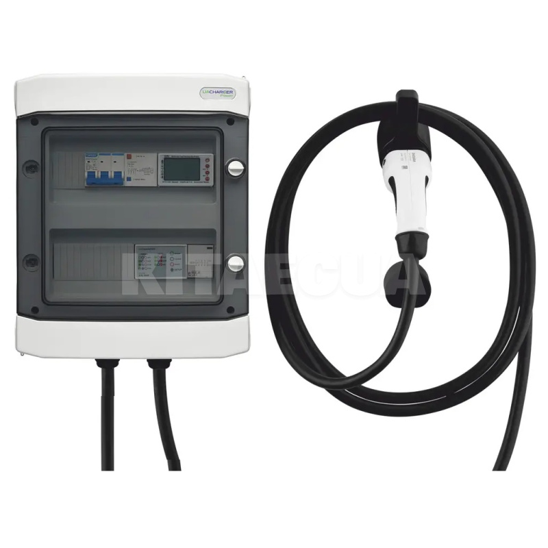 Зарядка для электромобиля Type 2 22 кВт 32А 3-фази Power WIFI UACHARGER (CHC-PWWF222223-21-6)