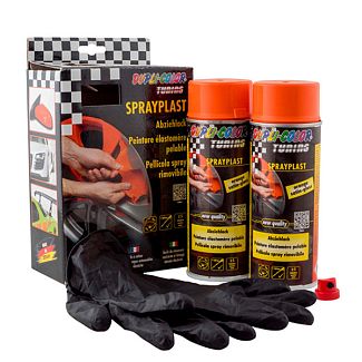 Фарба "рідка гума" 400мл помаранчева 2 шт Dupli Color