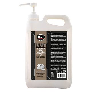 Крем-гель для мытья рук с помпой 5л Pro Galant K2