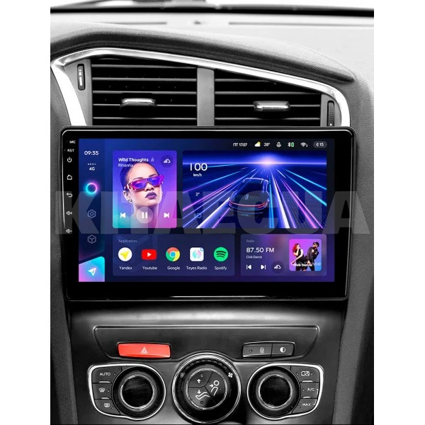 Штатная магнитола CC3 4+32 Gb 10" Citroen C4 2 B7 (ZYJ) 2013-2016 Teyes (46998) - 2