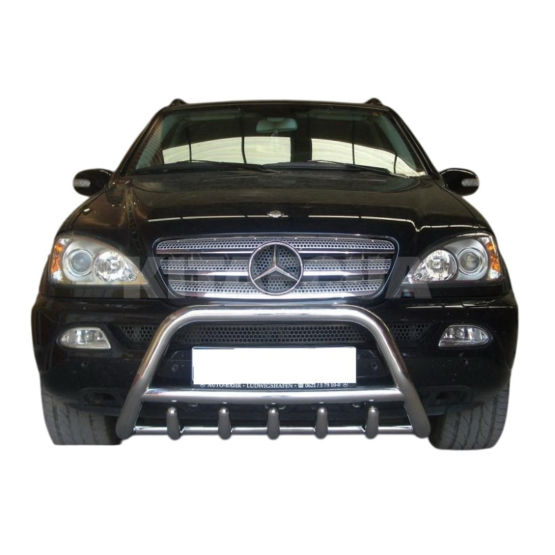 Кенгурятник Mercedes ML W163 нержавеющая сталь CAN (dug829356) - 2