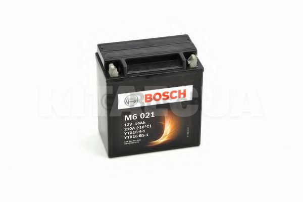 Мото акумулятор 14Ач 210А "+" зліва BOSCH (0092M60210)
