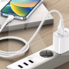 Кабель USB Type-C 2.4A 1м Double Way Silicone белый PROOVE (505080003)