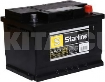 Аккумулятор 60ач euro (t1) 242x175x175 с обратной полярностью 540a STARLINE (S BA SL 60P)
