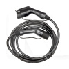 Зарядный кабель для электромобиля 7.4 кВт 32А 1-фаза 5м Type 2 (станция) - Type 1 (американское авто HiSmart (EV200009)