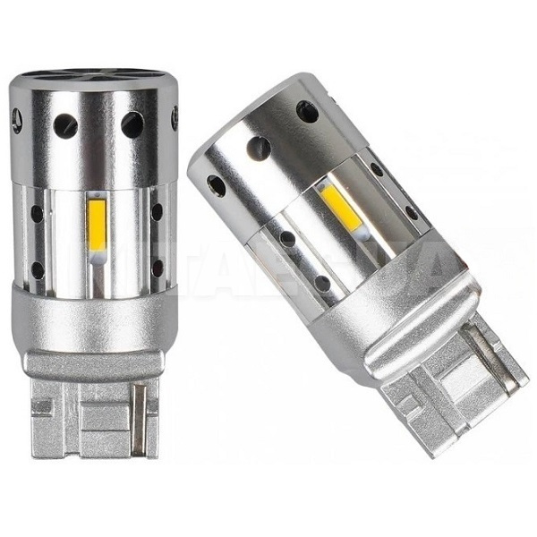 Светодиодная лампа L10 12V W21W 2200K (компл.) AMS (41325) - 2