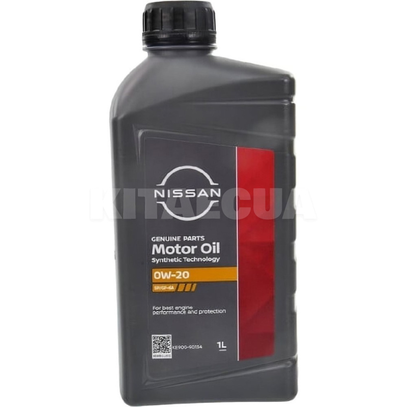 Масло моторное синтетическое 1л 0W-20 Motor Oil SP/GF-6A NISSAN (KE90090134)