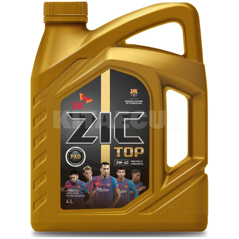 Масло моторне синтетичне 4л 0W-40 TOP ZIC (162611)