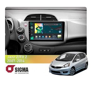 Штатная магнитола X10232 2+32 Gb 10" Honda Fit 2 GE 2007-2014 SIGMA4car