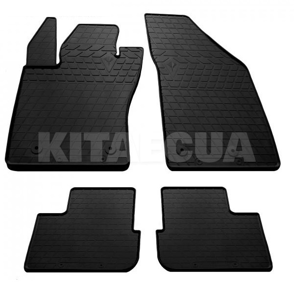 Гумові килимки в салон Fiat Tipo (356) (hatchback) (2015-н.в.) OP2 кліпси Stingray (1006224)