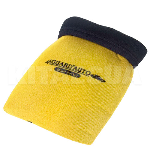 Держатель автомобильный мешочек на клипсе желтый GUARD (20180) - 2