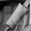 Подушка автомобільна дитяча для ременя безпеки сіра (Pillow-Seat-Belt-Gray)