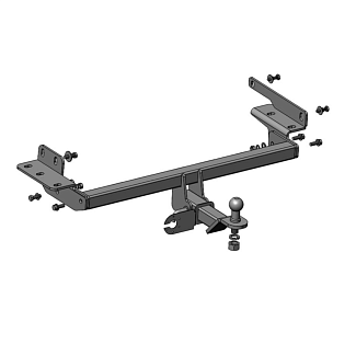 Фаркоп знімний Nissan Murano (2008-2014) під американський квадрат Автопроставка