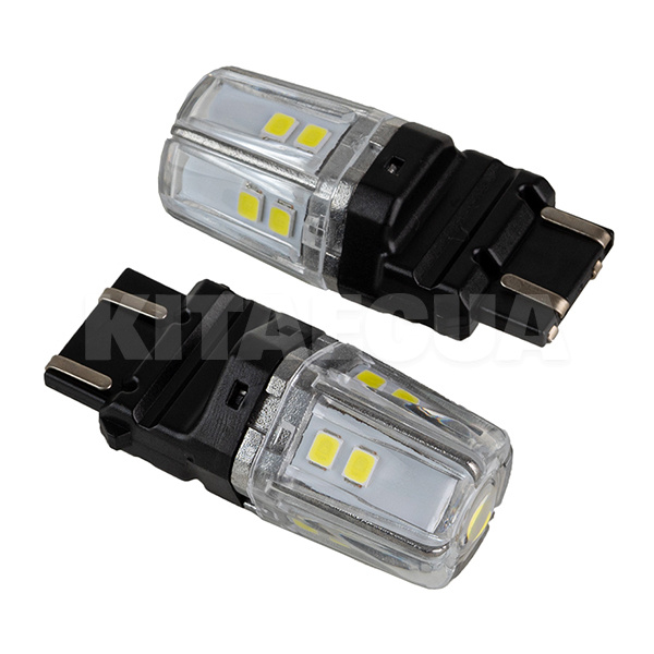 LED лампа для авто W2.5x16q 2.7W 6000K (комплект) PULSO (LP-66315W) - 2