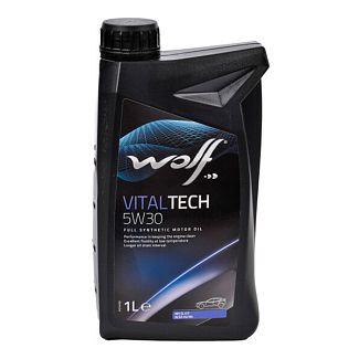 Масло моторное синтетическое 1л 5W-30 Vitaltech WOLF