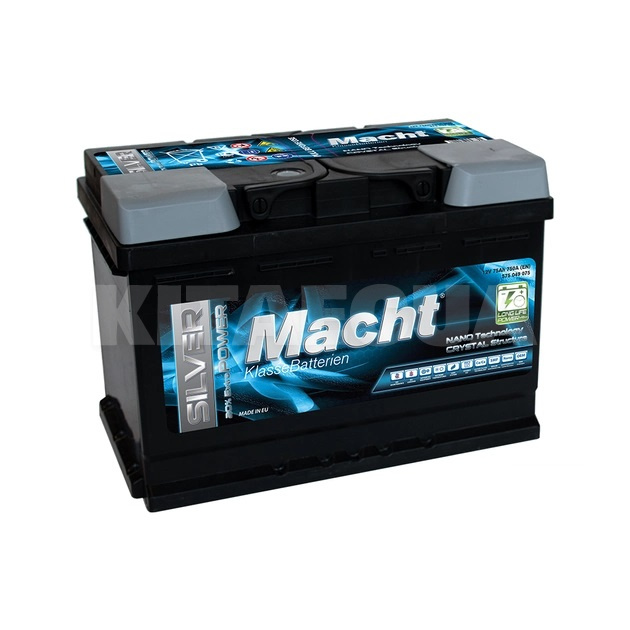 Аккумулятор автомобильный Silver 55Ач 560А "+" справа MACHT (25873)