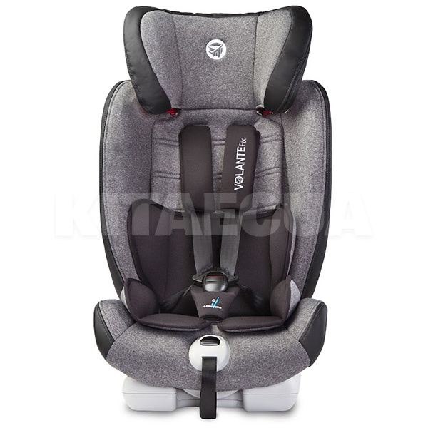 Автокресло детское Volante Fix Limited Isofix Grey 9-36 кг Caretero (TERO-258) - 2