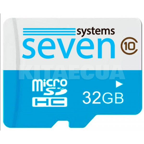 Карта памяти MicroSDHC 32GB Class 10 SEVEN Systems (00-00008189) - 2