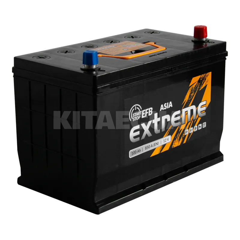 Аккумулятор автомобильный 100Ач 720А "+" справа EXTREME (EXT 6CT-100(0)ASEFB)