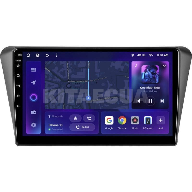 Штатна магнітола MOSS M2 4+32 Gb 10" Peugeot 408 2014-2018 AMS (49674)