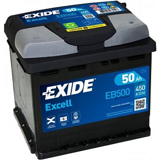 Автомобільний акумулятор 50Ач 450А "+" праворуч EXIDE