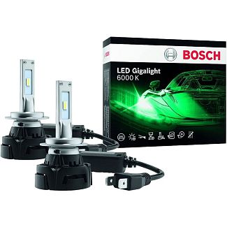 LED лампа для авто Gigalight H7 30W 6000K (комплект) Bosch