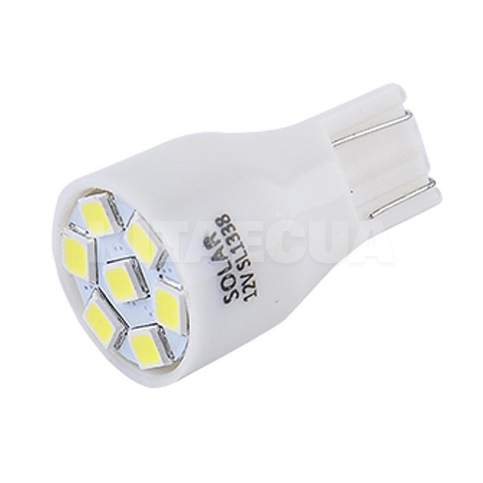LED лампа для авто Premium Line W2.1x9.5d 12V (комплект) Solar (SL1338)
