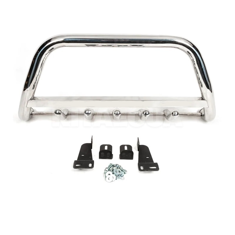 Кенгурятник WT004 Mercedes Vito W639 2004-2014 51мм нержавеющая сталь CAN (dug767684)