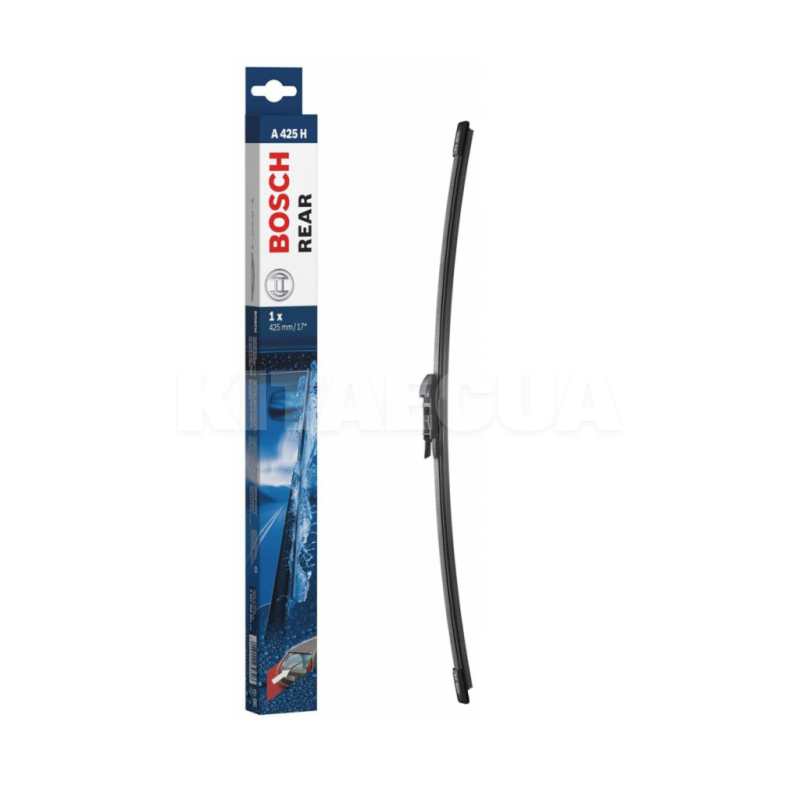 Щітка склоочисника заднього скла 425мм безкаркасна Bosch (3 397 008 051)