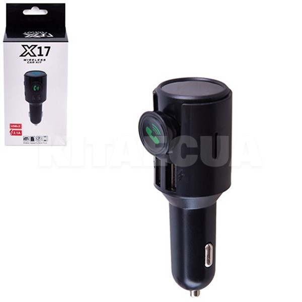 ФМ модулятор 5в1 X17 12-24v Bluetooth 4.2 (X17)