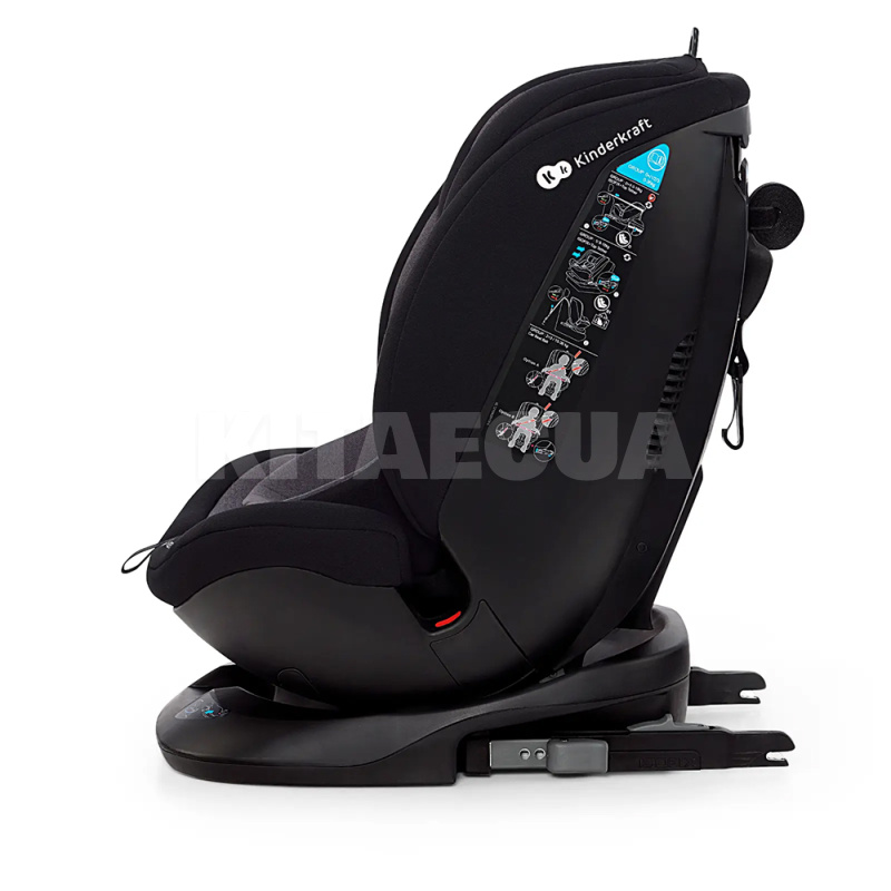 Автокресло детское Xpedition Black 9-36 кг Kinderkraft (KCXPED00BLK0000) - 6