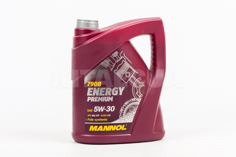 Масло моторное синтетическое 4л 5W-30 Energy Formula JP Mannol (MN7914-4) - 3