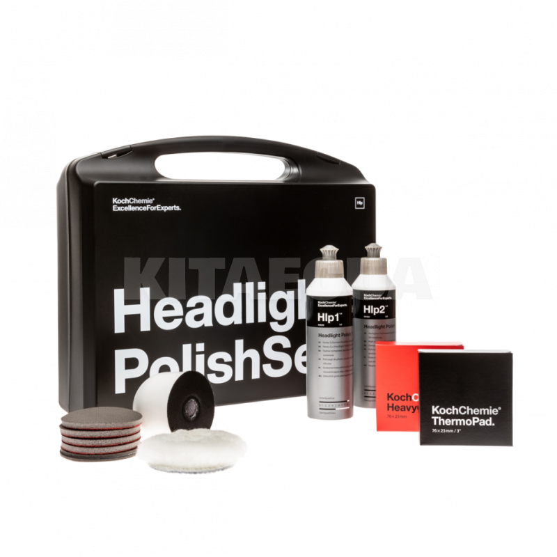 Набір для полірування фар Headlight Polish Set Koch Chemie (999600)
