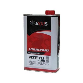 Масло трансмиссионное синтетическое 10л ATF 3 AXXIS