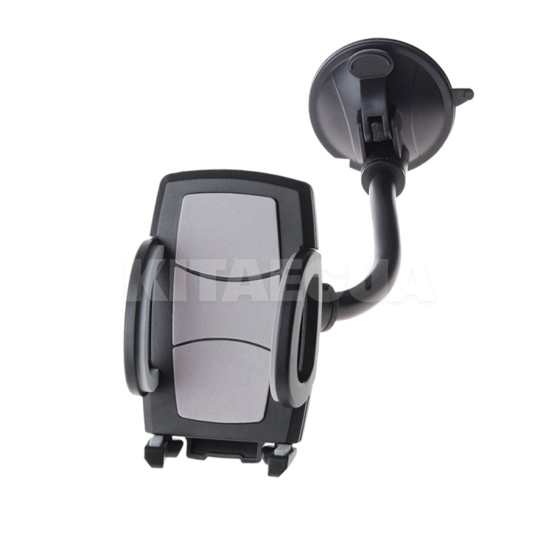 Держатель автомобильный зажим на присоске 47-95мм на гибкой ножке VOIN (UH-2019BK/GY)