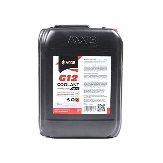 Антифриз-концентрат красный 5кг G12+ -36°C Сoolant Ready-Mix AXXIS