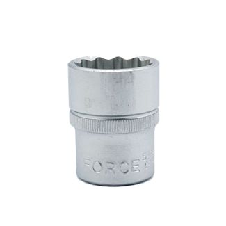 Головка торцевая 12-гранная 22 мм 1/2" 38 мм FORCE