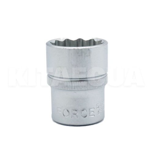 Головка торцевая 12-гранная 22 мм 1/2" 38 мм FORCE (FOR 54922)