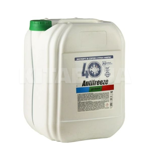 Антифриз зелений 10л g11 -40 °с ПОЛЮС (7034)